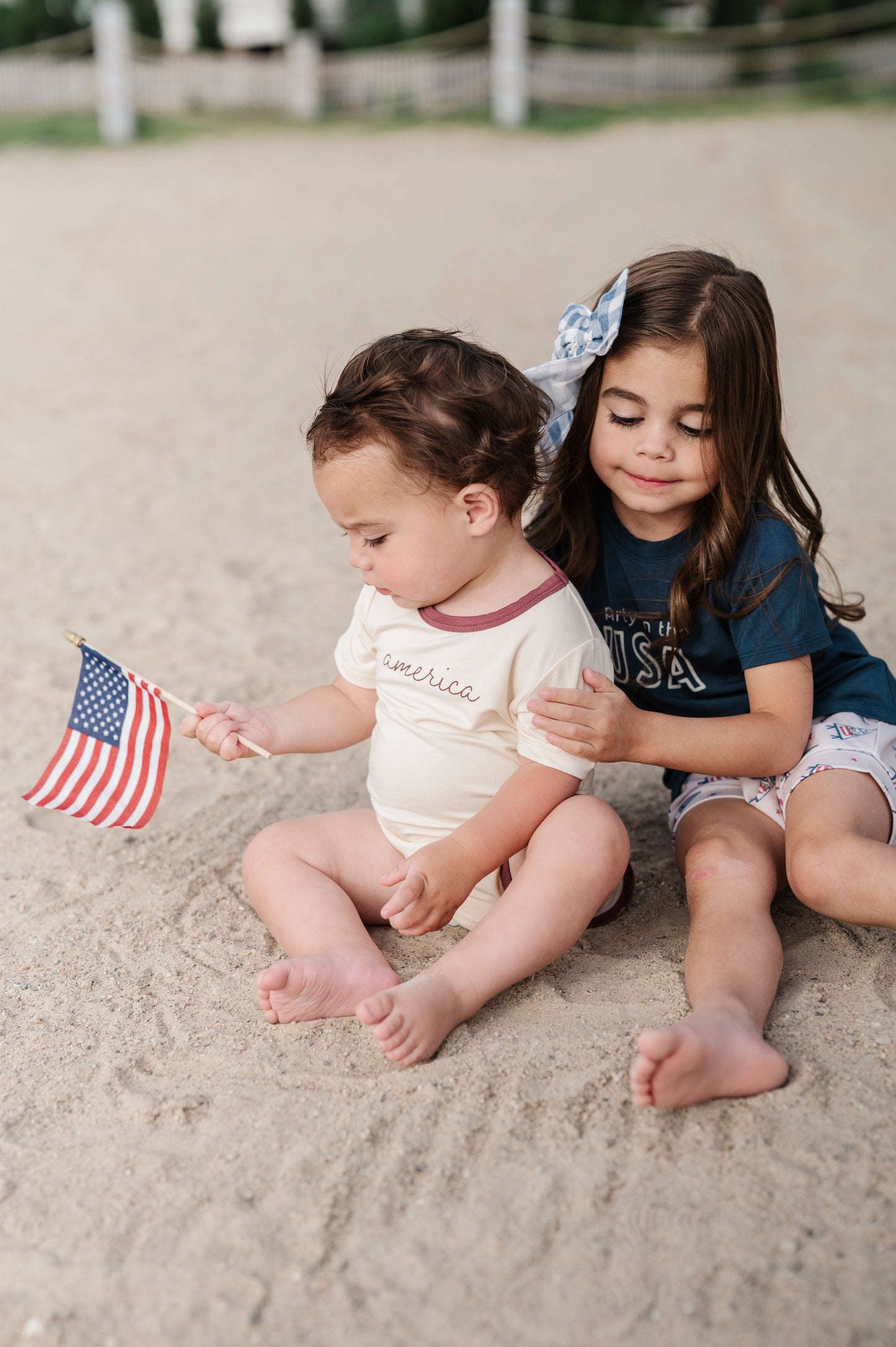 America Tee Onesie