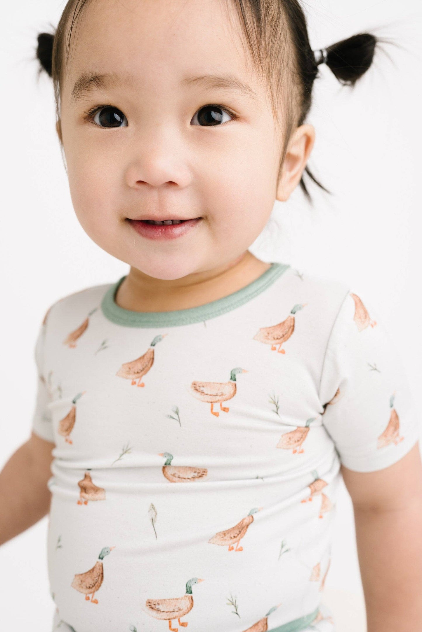 Puddle Ducks Bamboo Shorts Set