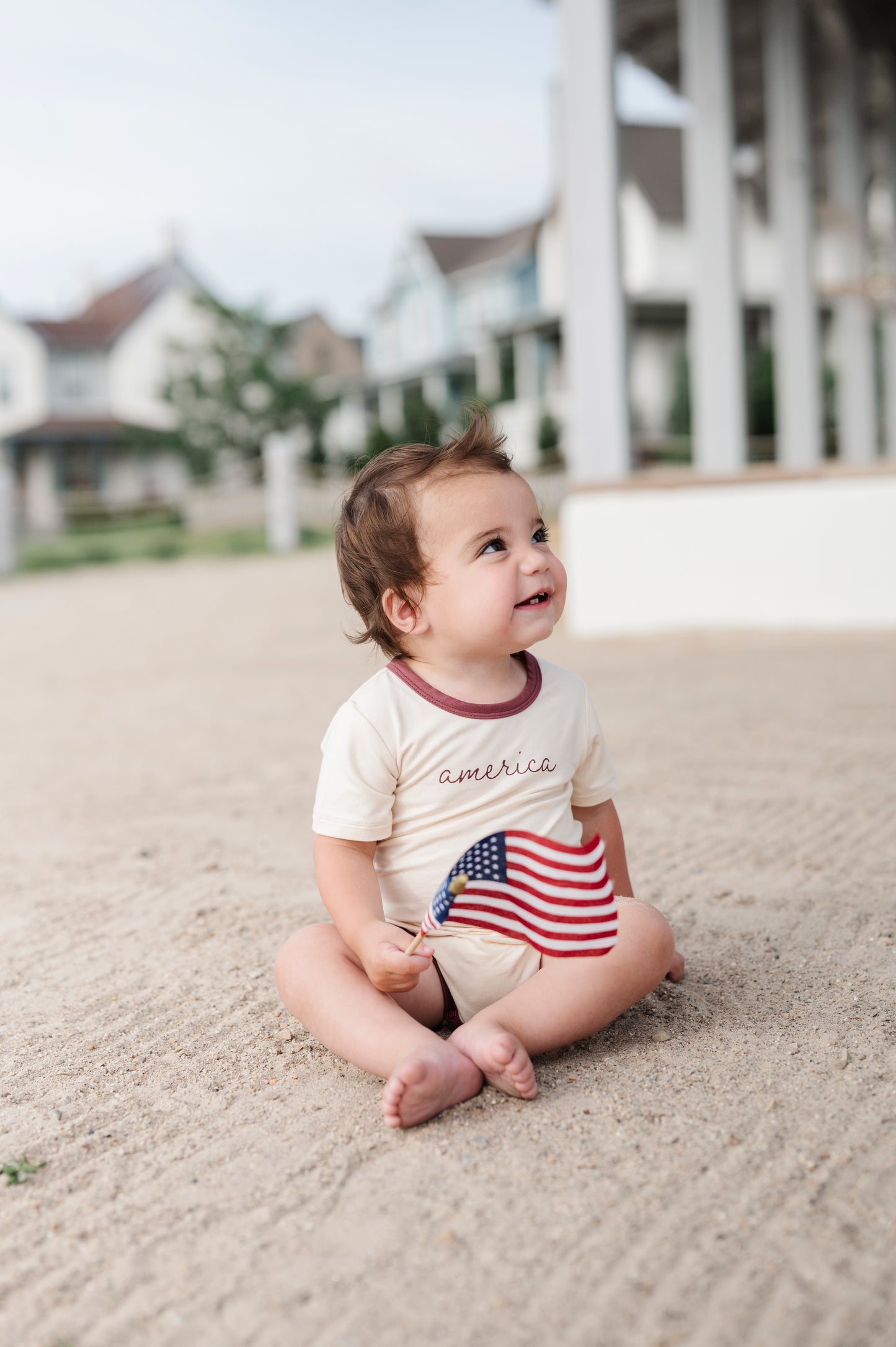 America Tee Onesie