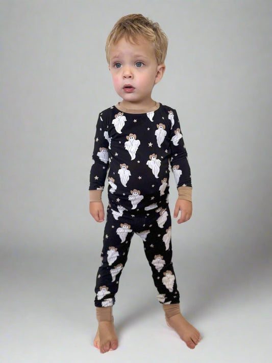 Ghost Cowboy Bamboo Toddler Set