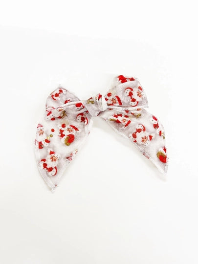 Vintage Santa Clause Bow