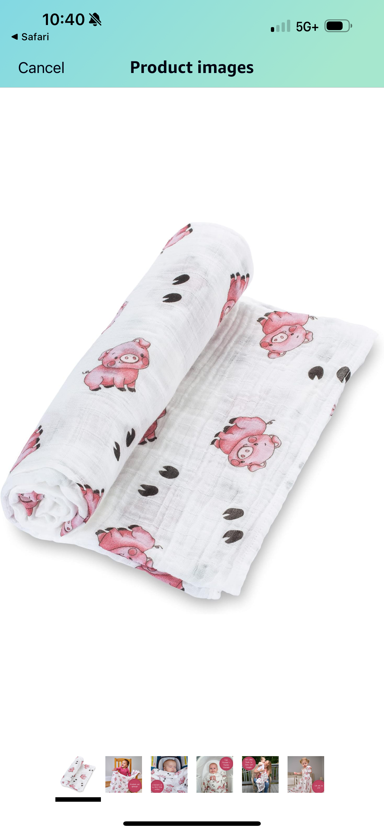 Farm Muslin Swaddle