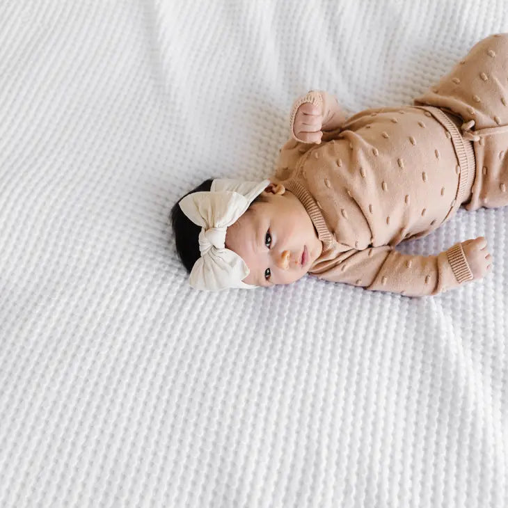 Oatmeal Knot Headband