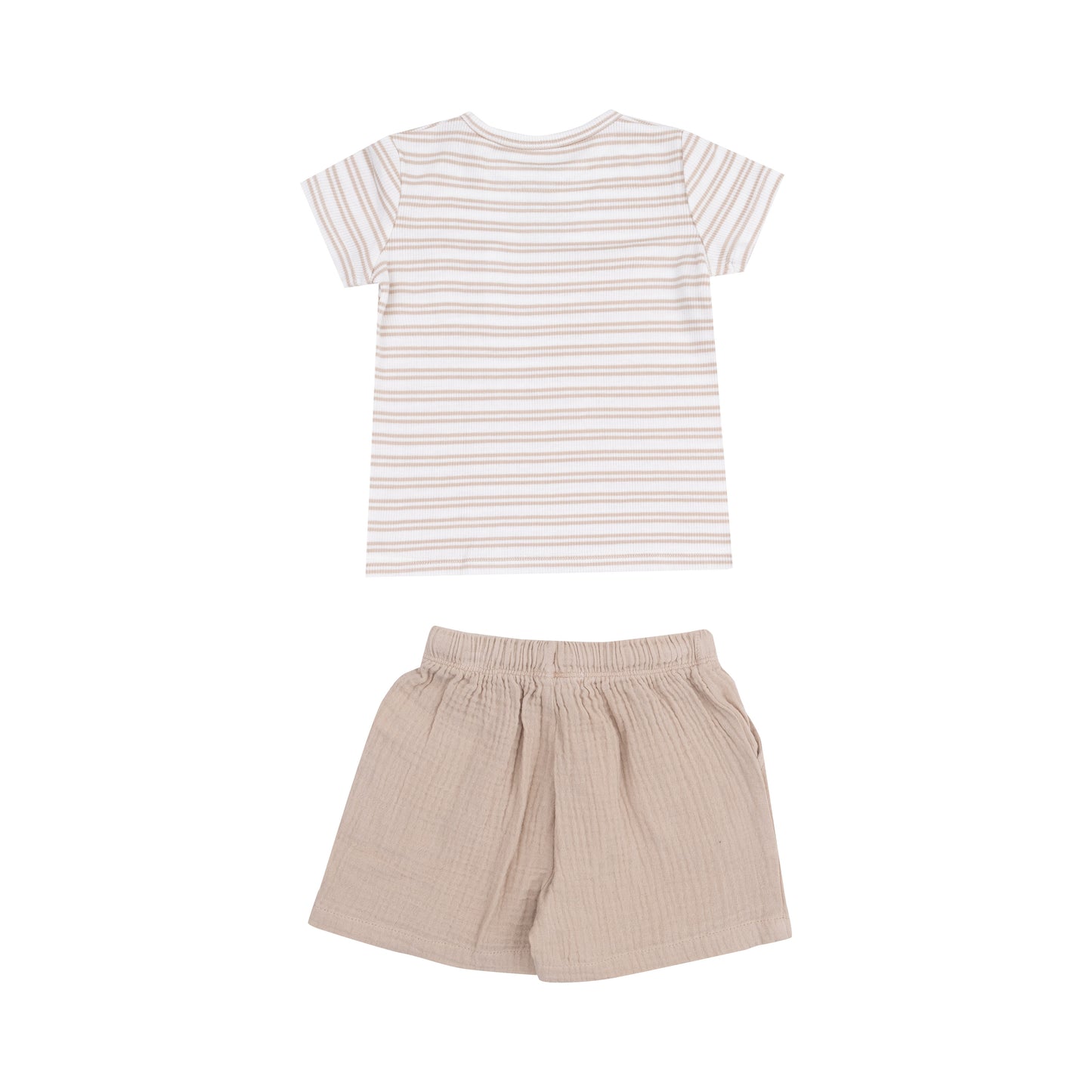 Oxford Stripe Short Set