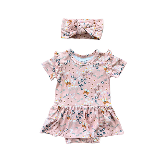 Butterfly Garden Twirl Dress Set