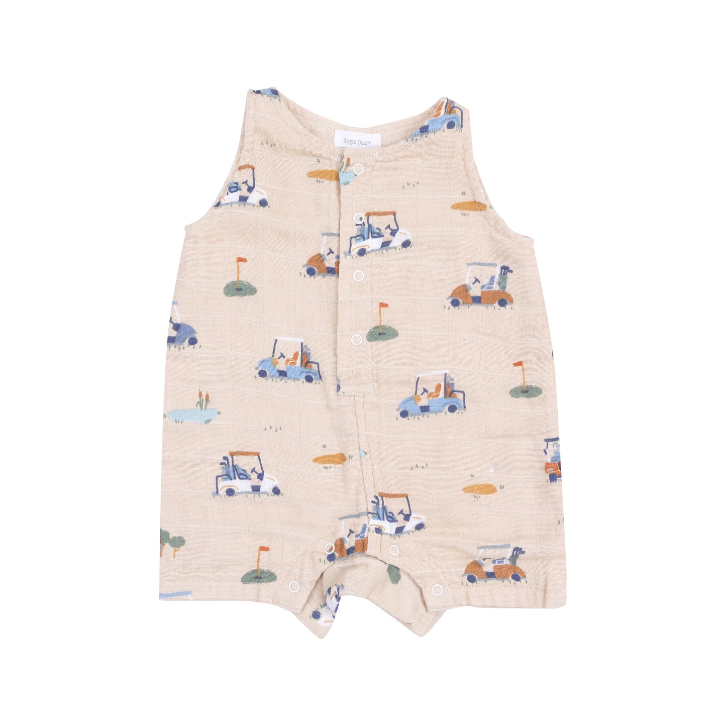 Golf Cart Cuties Sleeveless Shortie Romper