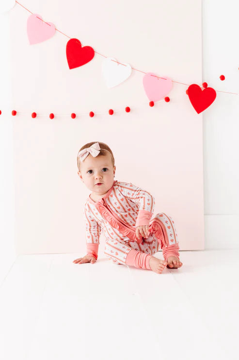 Vintage Valentine Romper