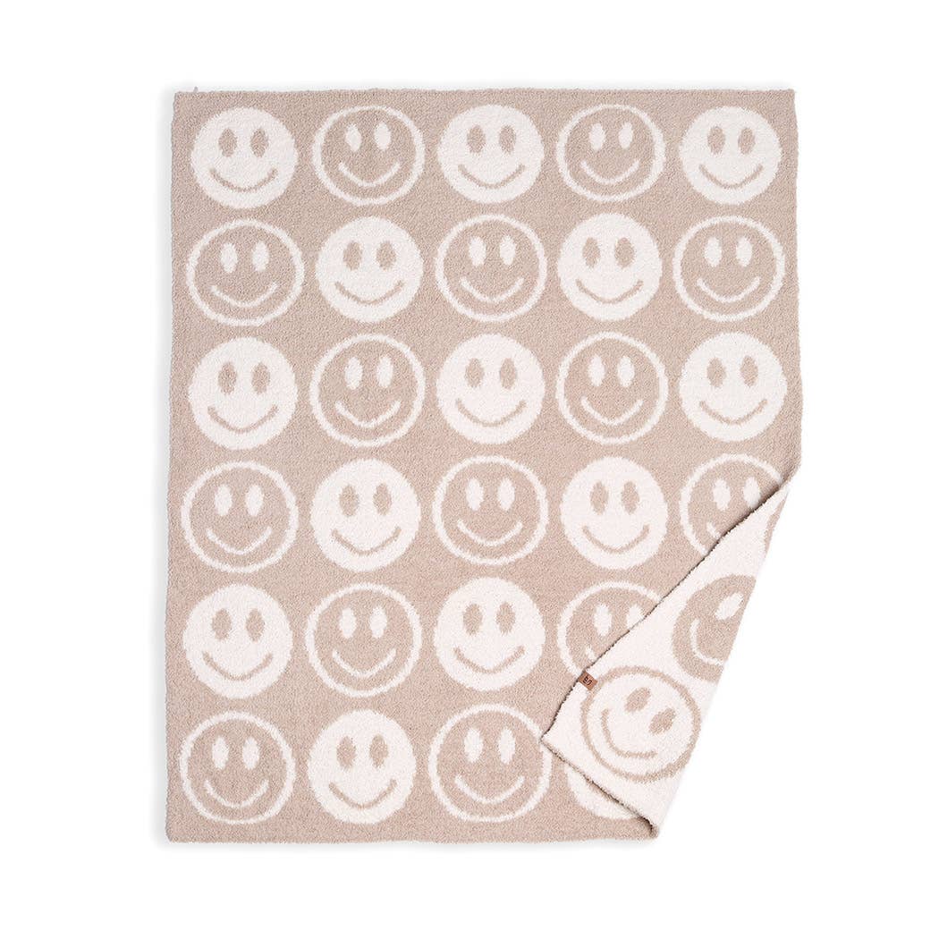 Smiley Luxe Blanket